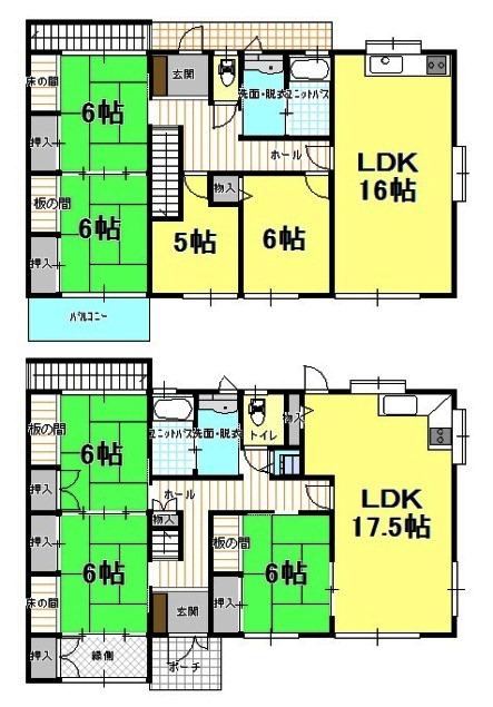 Floor plan. 26,900,000 yen, 8LDK, Land area 314.99 sq m , Building area 411.2 sq m