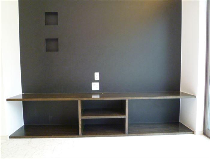 Living. TV stand of convenient equipped