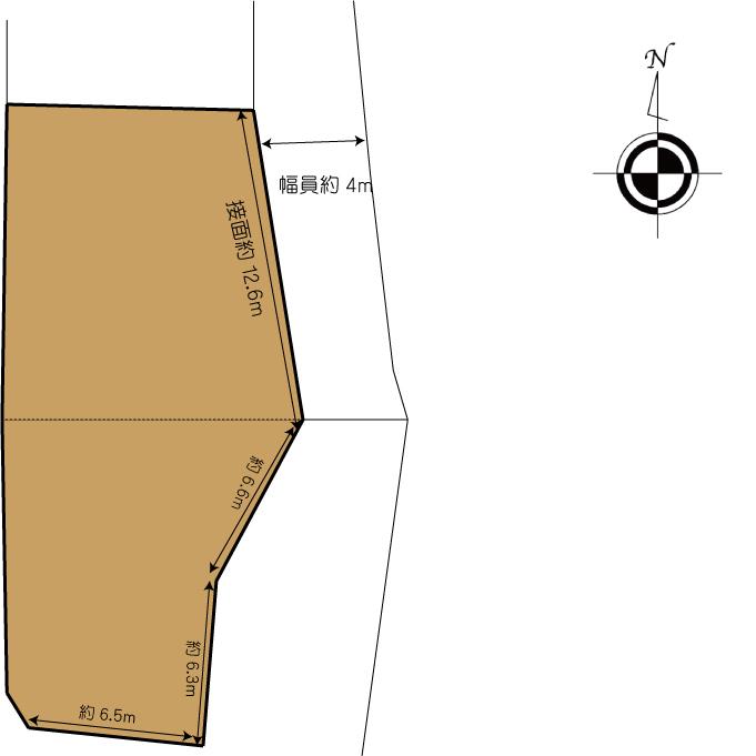 Compartment figure. Land price 11.8 million yen, Land area 237.19 sq m