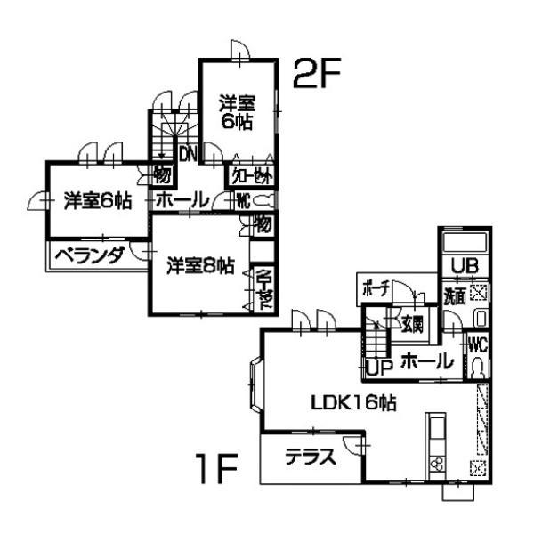 Floor plan. 13.8 million yen, 3LDK, Land area 130.3 sq m , Building area 95.22 sq m floor plan