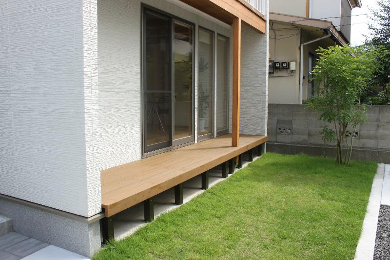 Garden. It gives us the healing south of the deck and lawn.