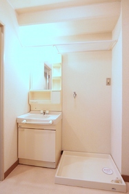 Washroom. Independent wash basin Laundry Area indoor