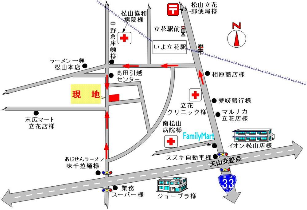 Local guide map. Anytime I will guide