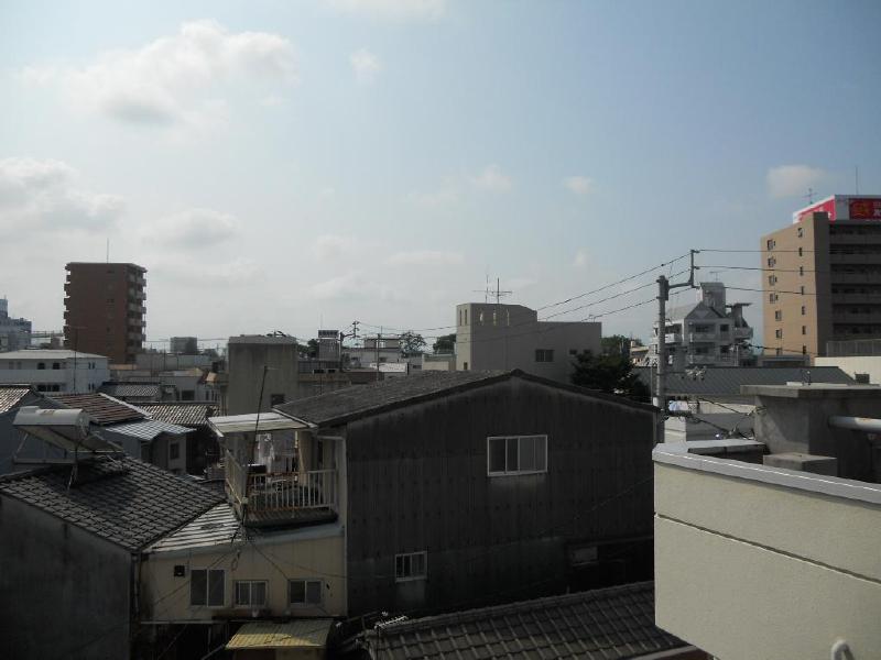 Balcony. Okazaki second building balcony View