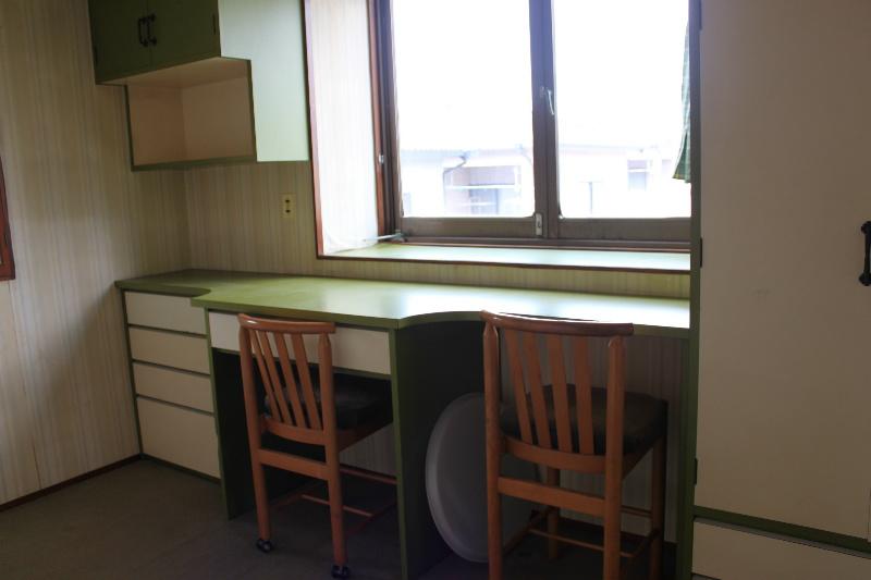 Non-living room. Second floor study space is also a positive per good