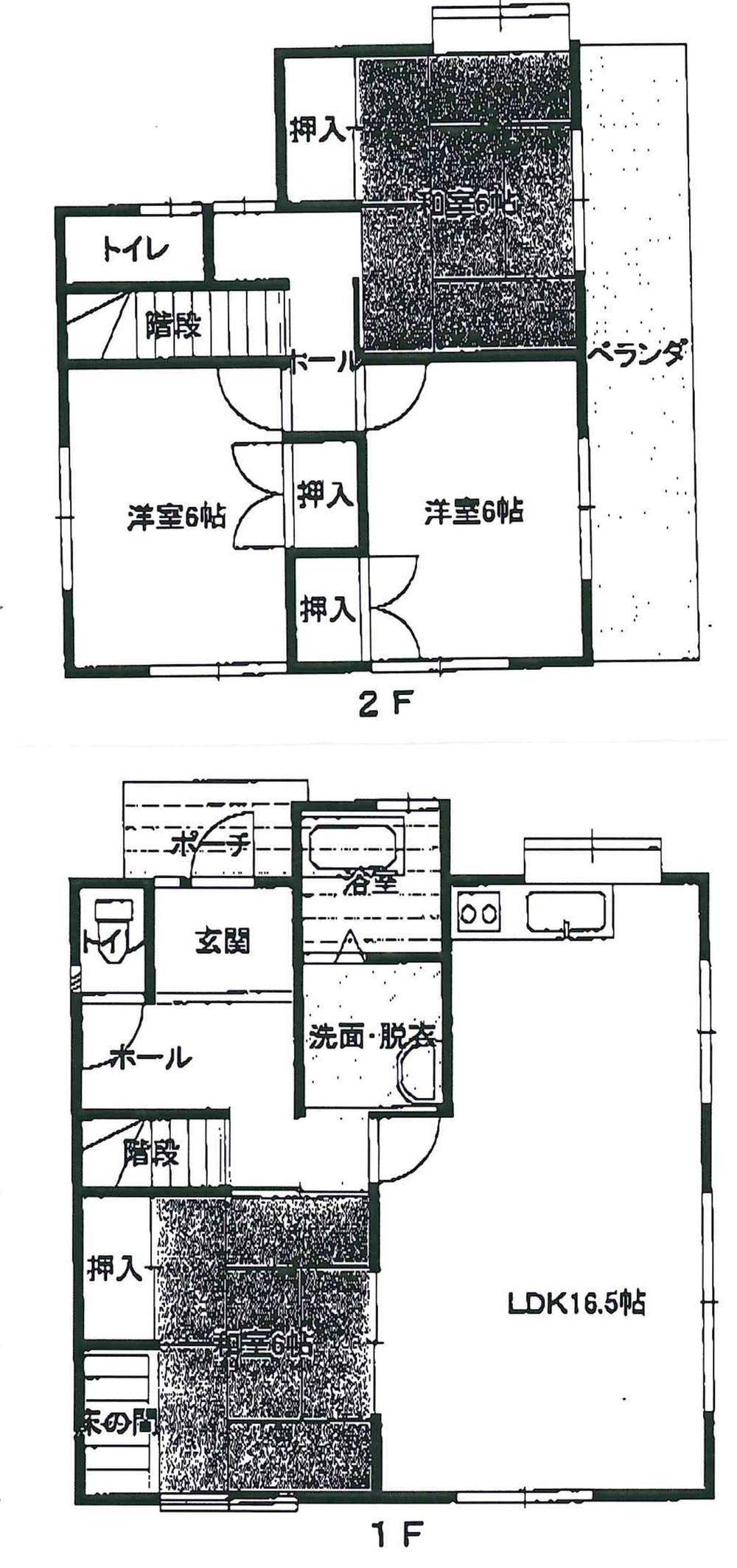 Floor plan. 9.2 million yen, 4LDK, Land area 150.76 sq m , Building area 99.36 sq m