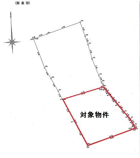 Compartment figure. Land price 6.36 million yen, Land area 175.45 sq m