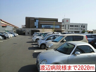 Hospital. 2020m until Watanabe Hospital (Hospital)