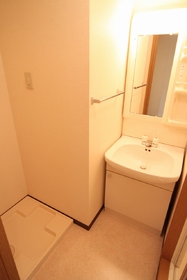 Washroom. Independent wash basin Laundry Area indoor