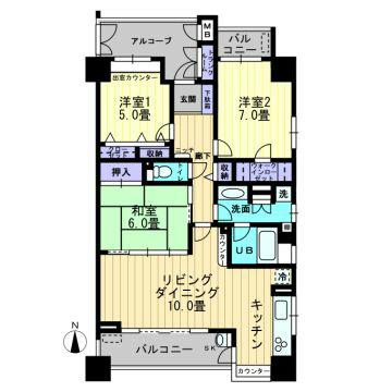 Floor plan. 3LDK, Price 18.9 million yen, There is a window in the occupied area 80.07 sq m kitchen, 80 sq m is a floor plan of more than.