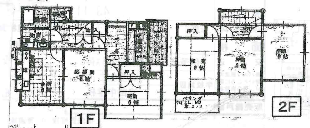 Floor plan. 8.5 million yen, 5DK, Land area 162.76 sq m , Building area 90.67 sq m