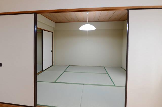 Non-living room. tatami, cross, Sliding door, Already Shoji renovation