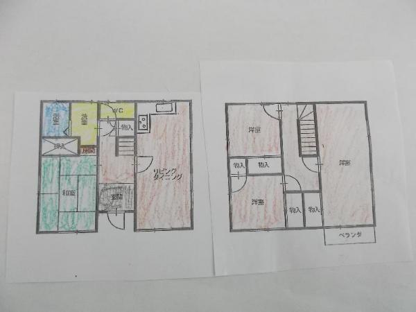 Floor plan. 16.8 million yen, 4LDK, Land area 143.17 sq m , Building area 110 sq m