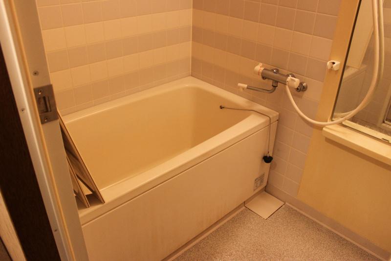 Bathroom. It is a bathroom of calm color scheme