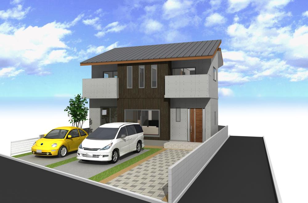 Building plan example (Perth ・ appearance). Building plan example (No. 2 place) building set price   2280 Ten thousand yen, Building area 101.48 sq m