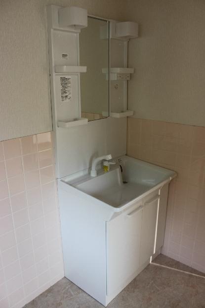 Wash basin, toilet. It is vanity stylish design