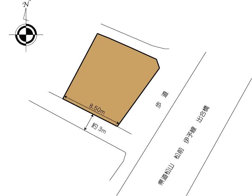 Compartment figure. Land price 10 million yen, Land area 177.82 sq m