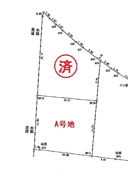 Compartment figure. Land price 13,900,000 yen, Land area 143.95 sq m