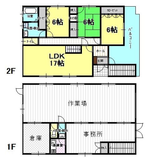 Floor plan. 36.5 million yen, 3LDK, Land area 249 sq m , Building area 242.53 sq m