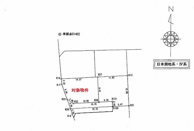 Compartment figure. Land price 7.6 million yen, Land area 132.23 sq m