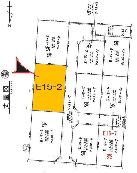 Compartment figure. Land price 5.8 million yen, Land area 215.04 sq m