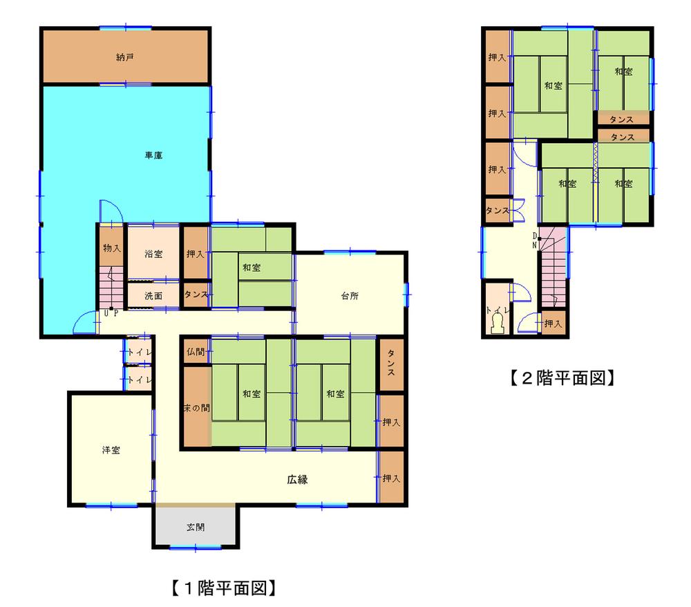 Floor plan. 5.8 million yen, 8K, Land area 347.87 sq m , Building area 347.87 sq m