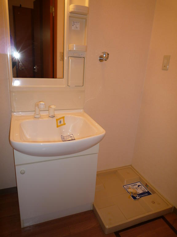 Washroom. With shampoo dresser