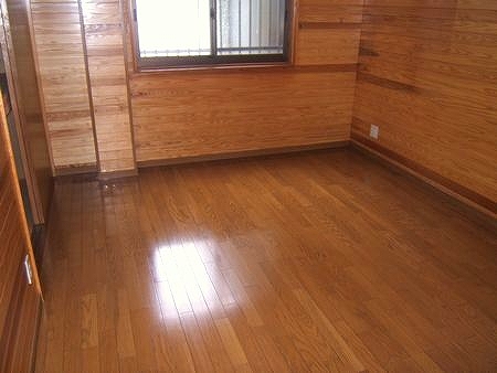 Living and room. Flooring is very beautiful.