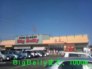 Supermarket. 1000m to BigBelly (super)