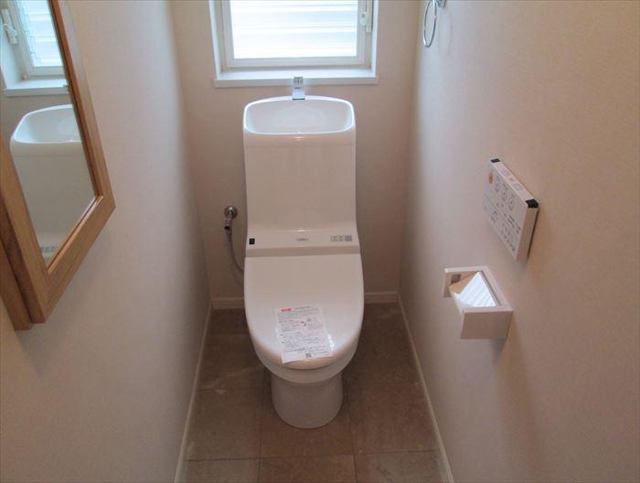 Toilet. New toilet