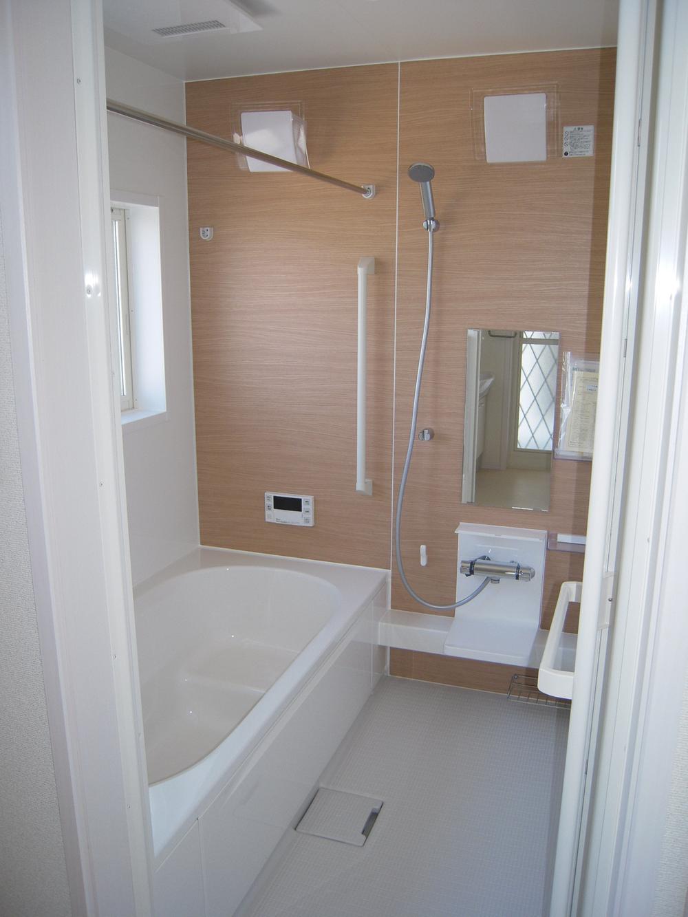 Bathroom. All dwelling unit bathroom dryer standard equipment. The window is also large, bright bathroom.