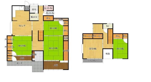 Floor plan. 29 million yen, 5LDK, Land area 406.97 sq m , Building area 165.52 sq m