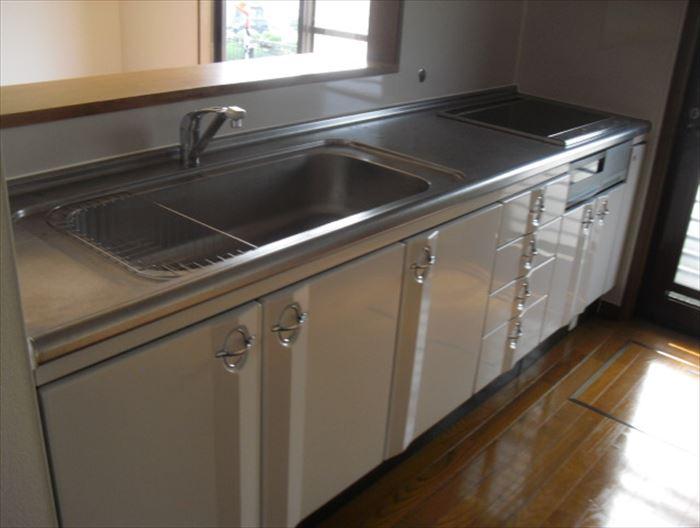 Kitchen. Washing lever and the IH stove exchange already