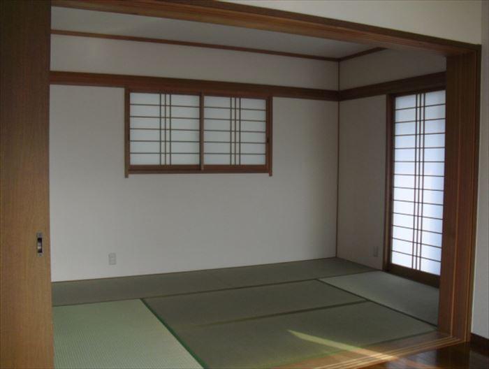 Non-living room. Spread the good smell of tatami. 