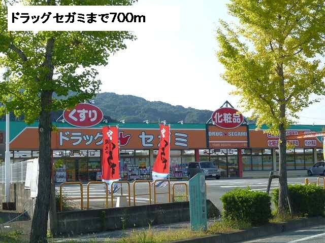 Dorakkusutoa. 700m to drag Segami (drugstore)