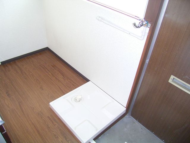 Other room space. It is indoor washing machine Storage. 