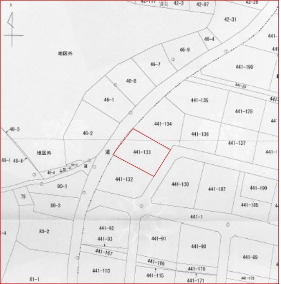 Compartment figure. Land price 13.8 million yen, Land area 235.74 sq m shaping land