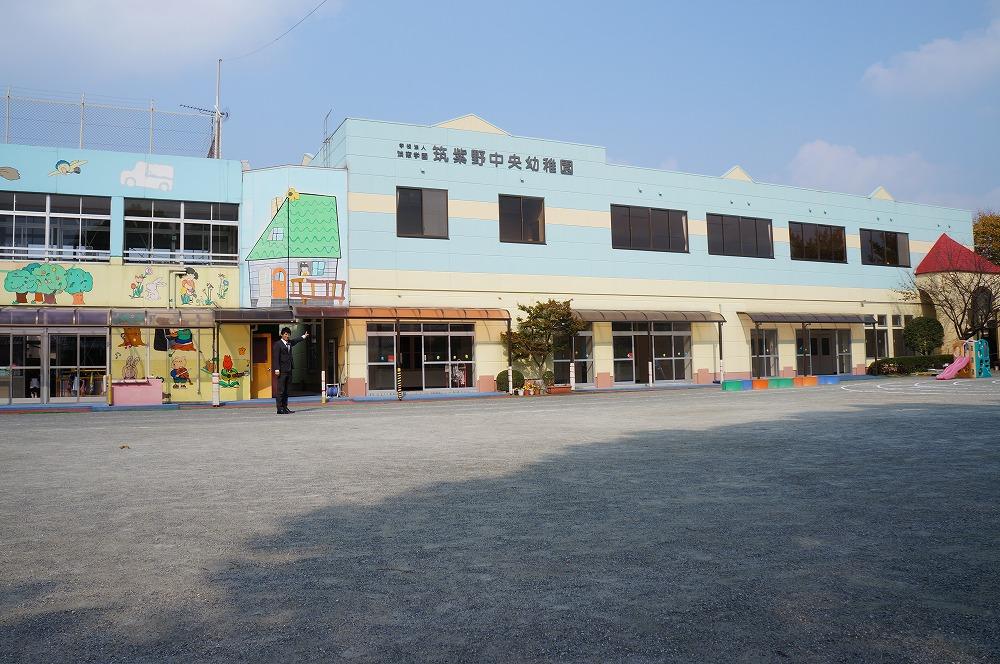 kindergarten ・ Nursery. Kindergarten that can feel the nature in every 480m season until Chikushino center kindergarten