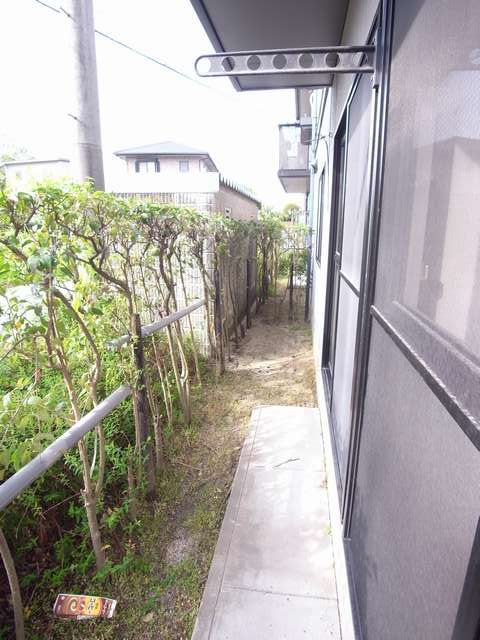 Balcony. Garden