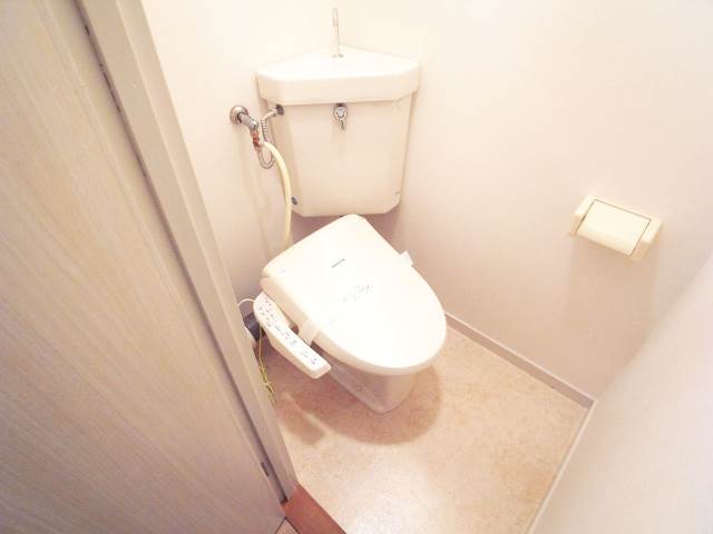 Toilet. It is with bidet of new