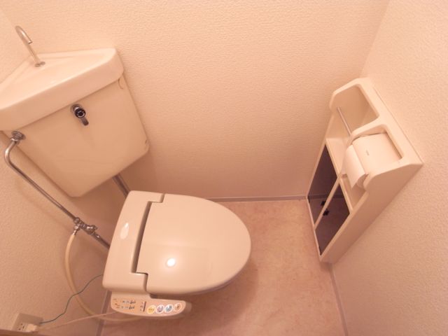 Toilet. With Washlet. 