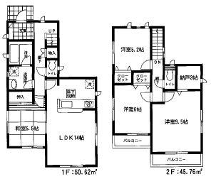 Floor plan. 25,800,000 yen, 4LDK, Land area 131.41 sq m , Building area 96.38 sq m   ◆  ◆ Your family spacious living room that everyone is comfortable and welcoming