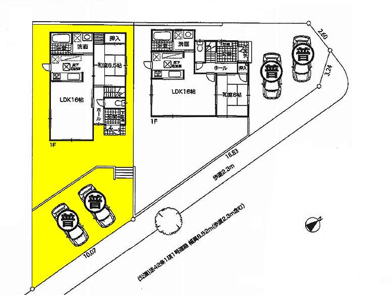 Other. Layout (parking lot two)