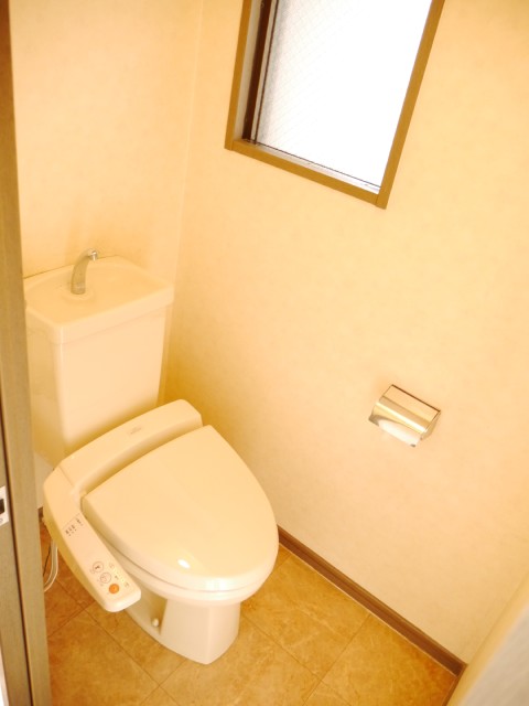 Toilet. With Washlet