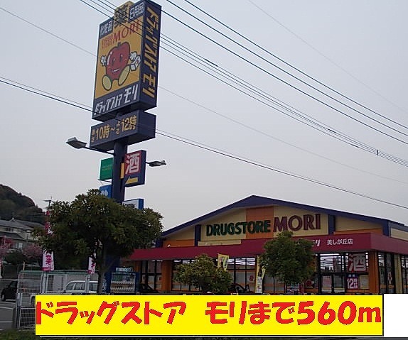 Dorakkusutoa. Drugstore Mori 560m to (drugstore)