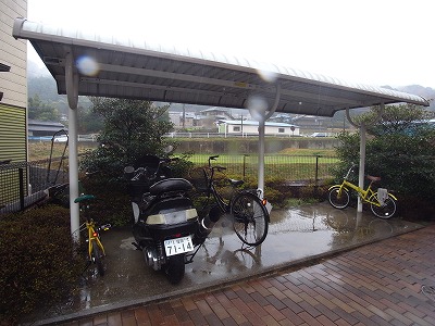 Other common areas. Bicycle-parking space