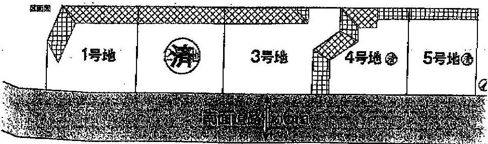 Compartment figure. Land price 11.5 million yen, Land area 175.86 sq m