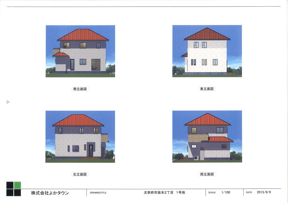 Building plan example (Perth ・ appearance). Building plan example (No. 1 place) building price 13,450,000 yen, Building area 104.33 sq m