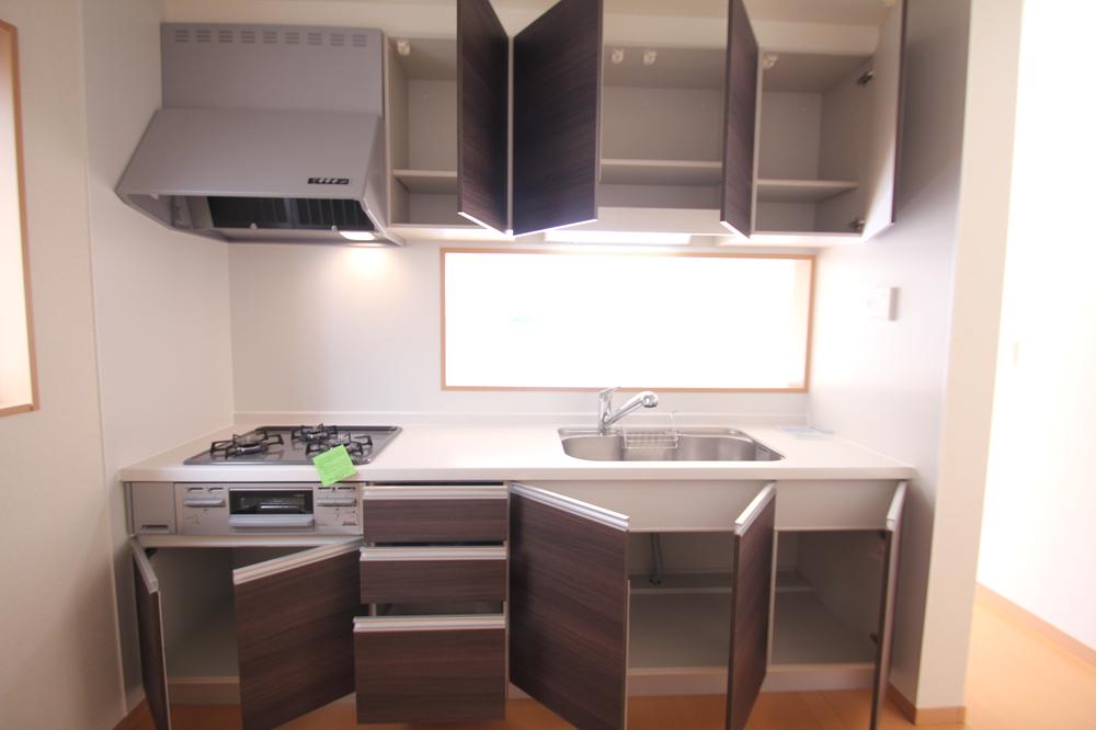 Kitchen. The photograph is the same type