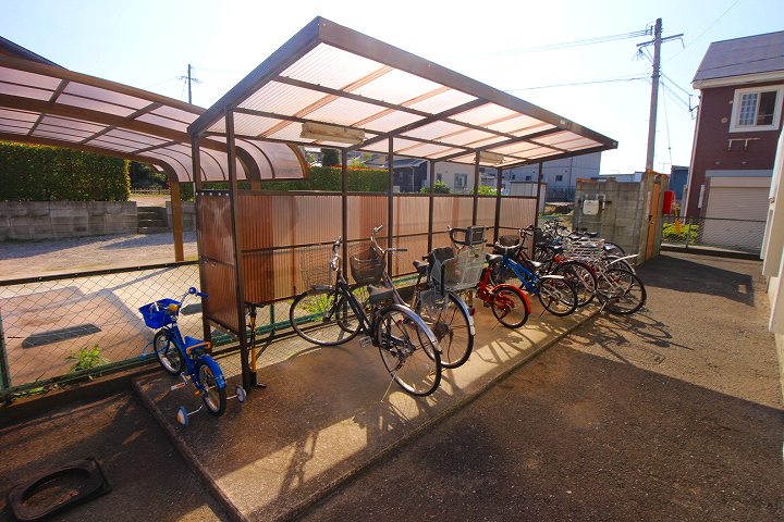 Other common areas. Bicycle-parking space